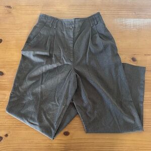 Liz Claiborne, Petite Collection, High Waisted, Pleated Trouser, Size Petite 12